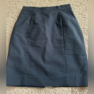 H & M Navy Skirt